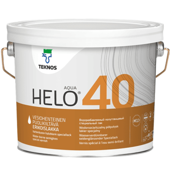 Teknos HELO AQUA 40 паркетный лак