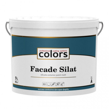 Colors Facade Silat силікатна фасадна фарба 9л